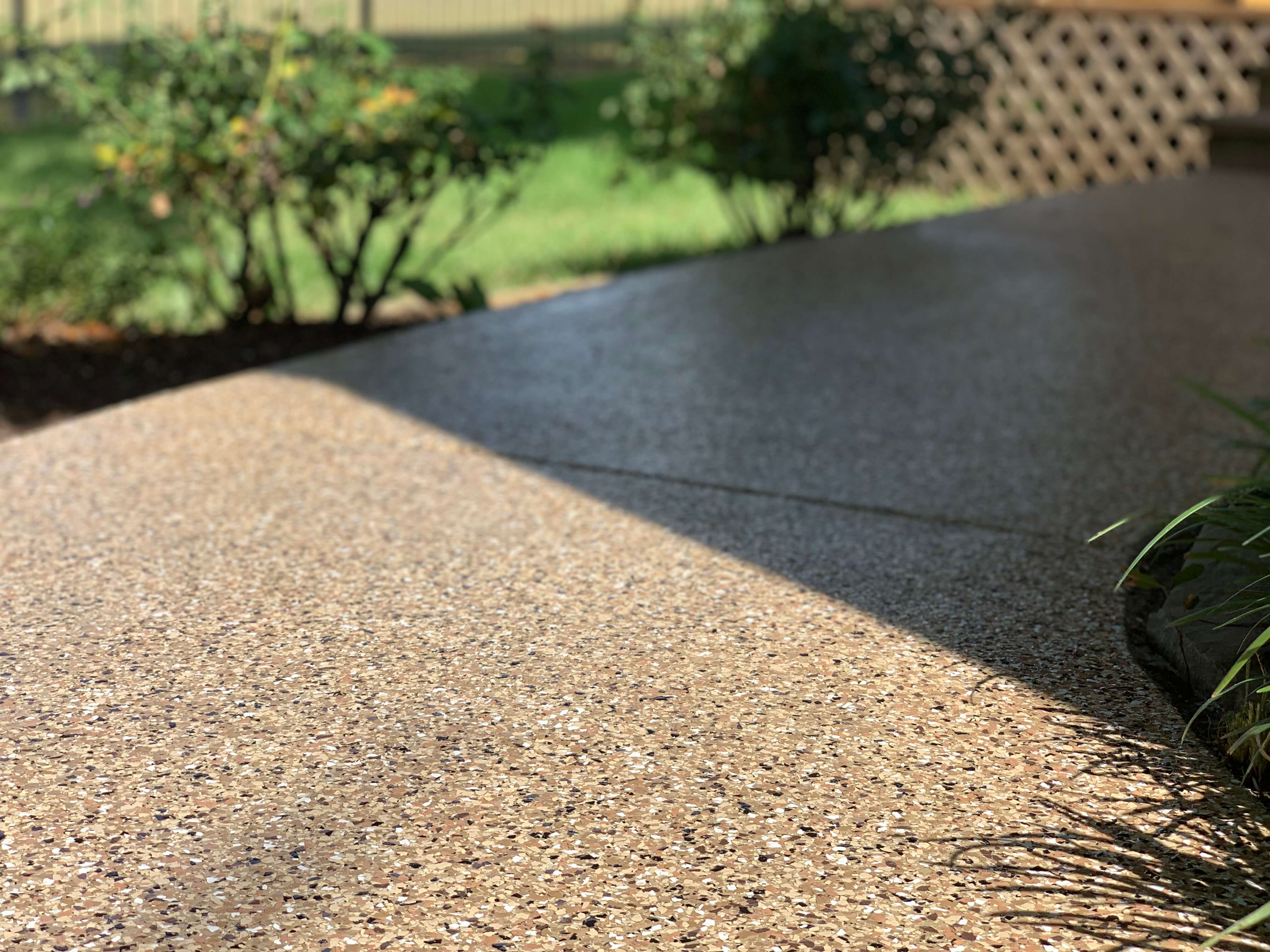 Coated driveway by Herd Coatings in Houston