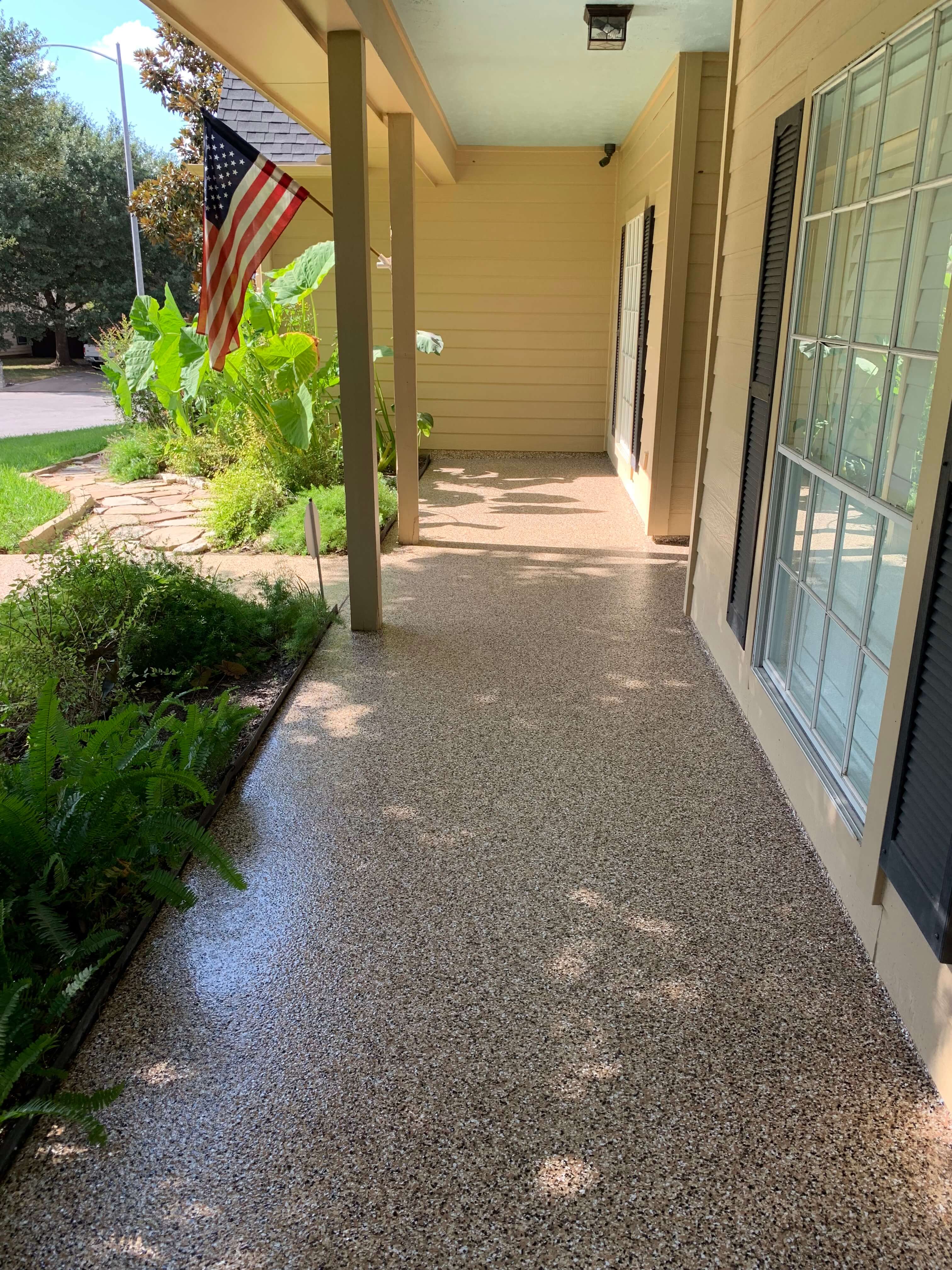 Concrete floor coating by Herd Coatings