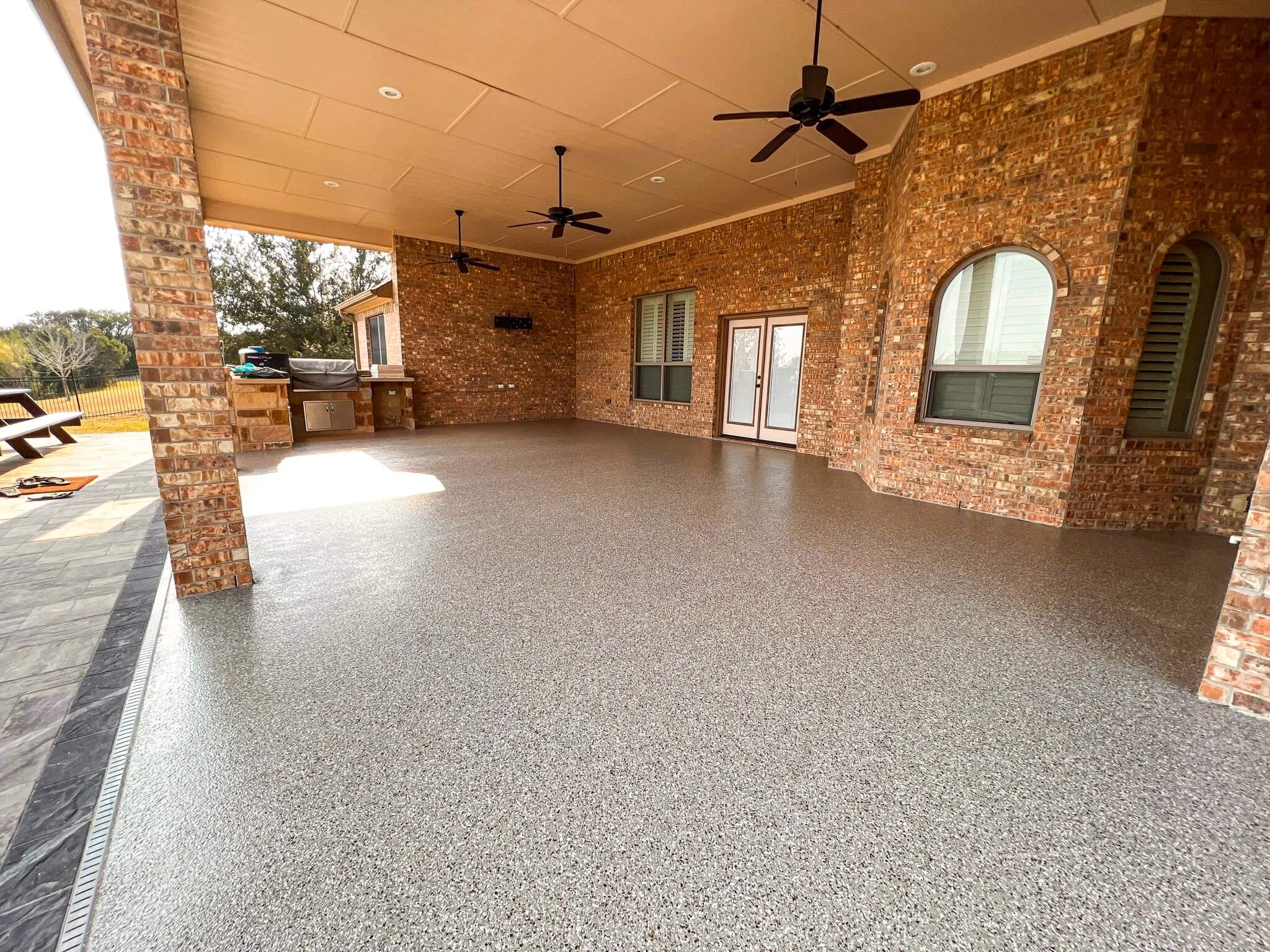 Concrete porch coating by Herd Coatings