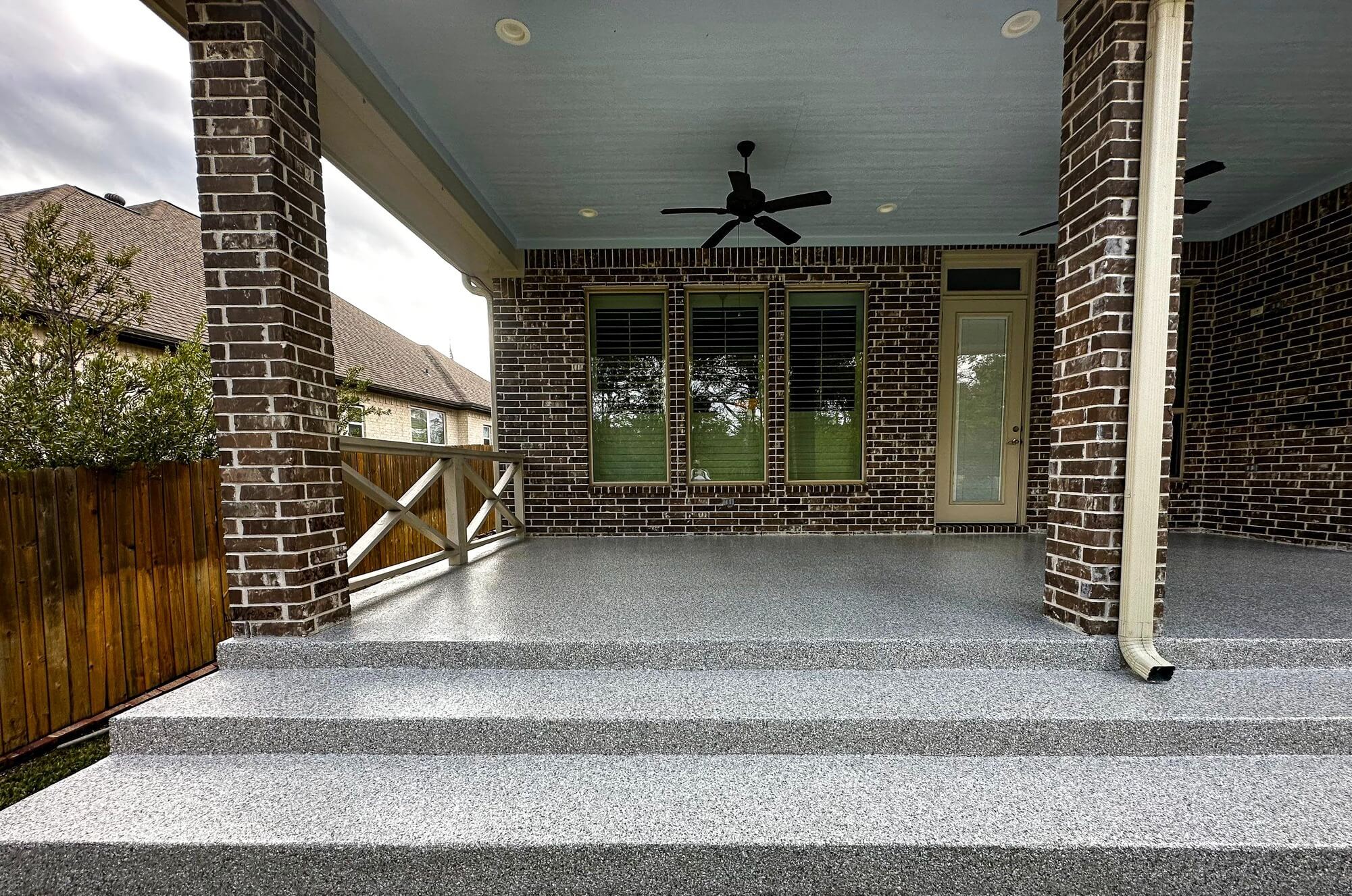 Concrete porch coating by Herd Coatings