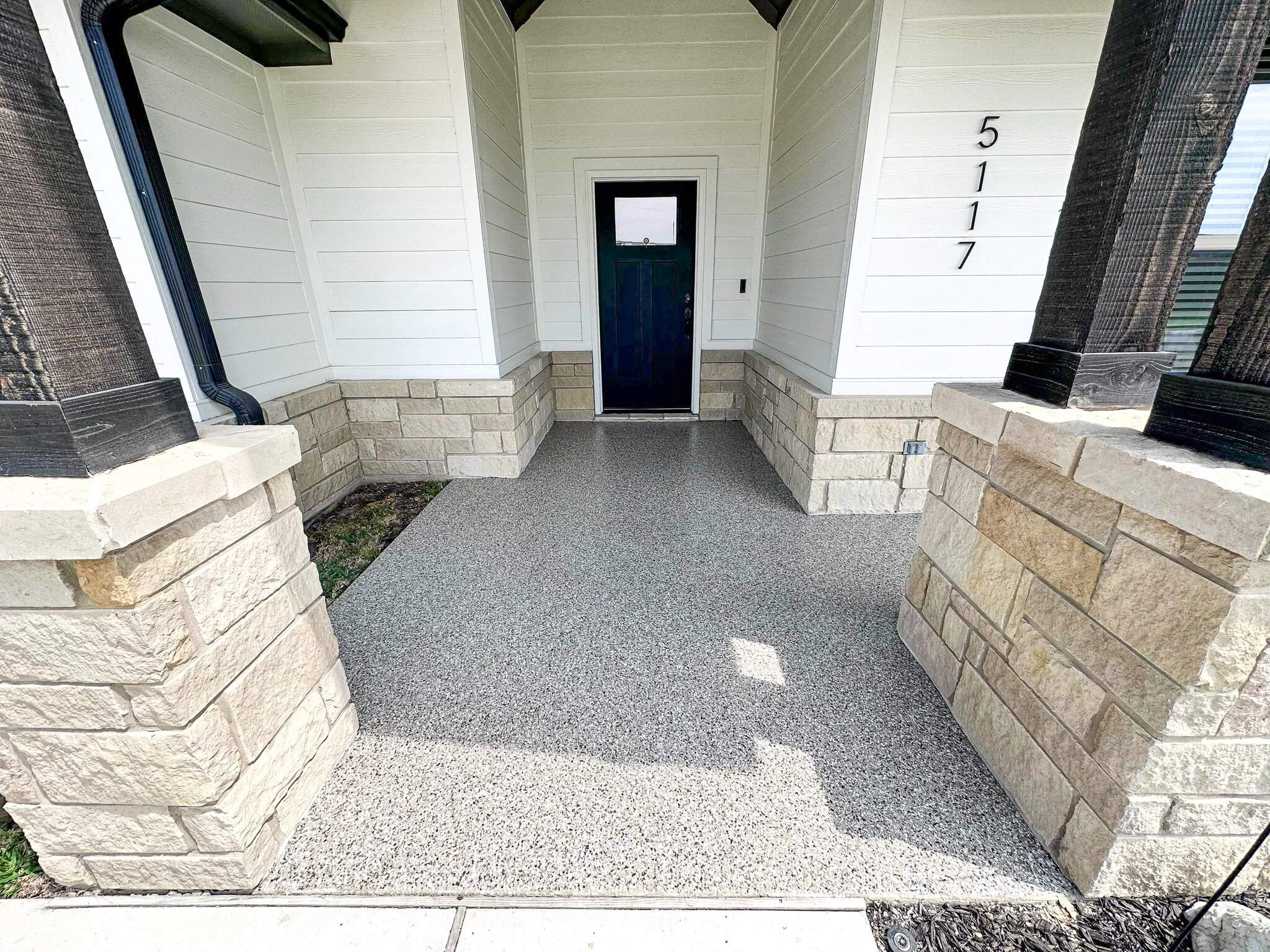 Concrete porch coating by Herd Coatings